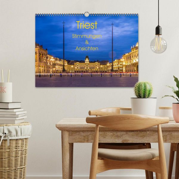 Produktbild: Triest - Stimmungen und Ansichten (Wandkalender 2026 DIN A3 quer), CALVENDO Monatskalender