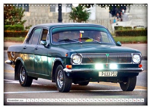 Produktbild: BEST OF WOLGA - Der sowjetische Oldtimer GAZ-24 (Wandkalender 2026 DIN A3 quer), CALVENDO Monatskalender