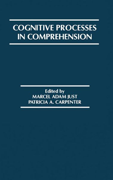 Produktbild: Cognitive Processes in Comprehension