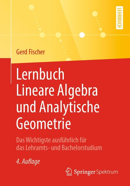 Produktbild: Lernbuch Lineare Algebra und Analytische Geometrie