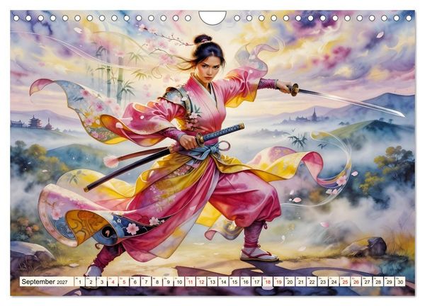 Produktbild: Im Schatten des Katana (Wandkalender 2027 DIN A4 quer), CALVENDO Monatskalender