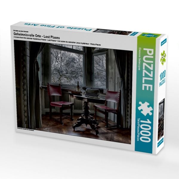 CALVENDO Puzzle Ein Motiv aus dem Kalender Geheimnisvolle Orte - Lost Places | 1000 Teile Lege-Größe 64x48cm Foto-Puzzle für glückliche Stunden