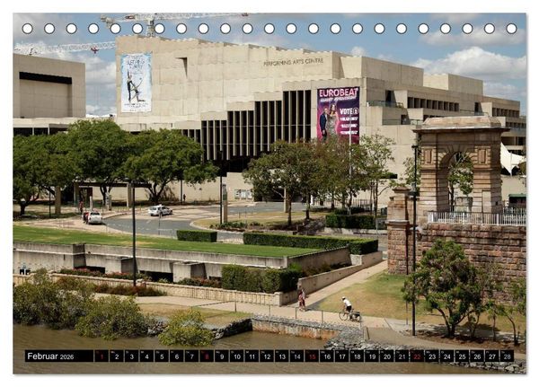 Produktbild: Brisbane (Tischkalender 2026 DIN A5 quer), CALVENDO Monatskalender
