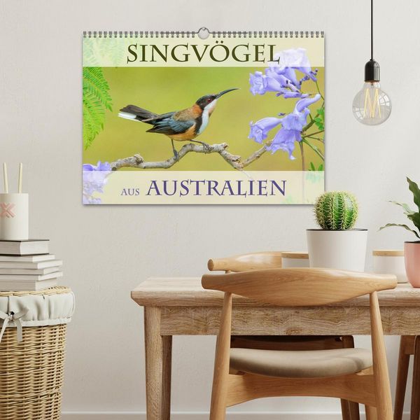 Produktbild: Singv&ouml;gel aus Australien (Wandkalender 2026 DIN A3 quer), CALVENDO Monatskalender