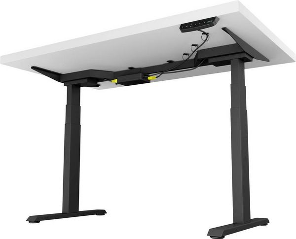 Produktbild: RAIDSONIC Ergonomisches Tischgestell, motorisierte Sit-Stand L&ouml;sung ohne Tischplatte, 2 Motoren