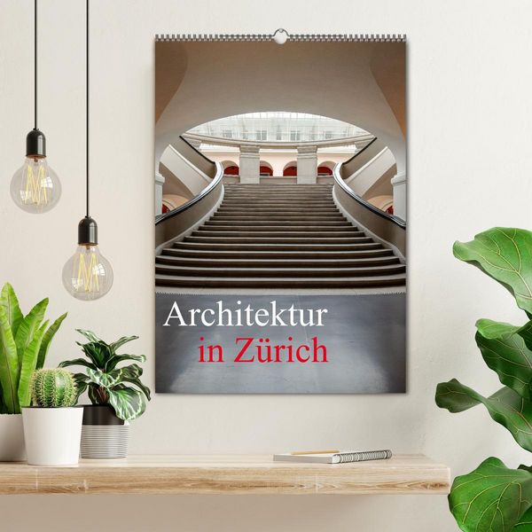 Produktbild: Architektur in Z&uuml;rich (Wandkalender 2026 DIN A2 hoch), CALVENDO Monatskalender