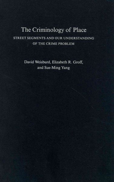 Produktbild: The Criminology of Place