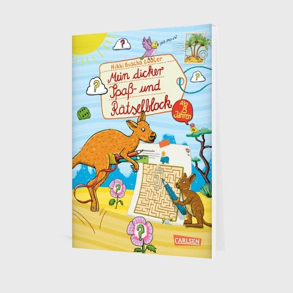 Produktbild: R&auml;tselspa&szlig; Grundschule: Mein dicker Spa&szlig;- und R&auml;tselblock