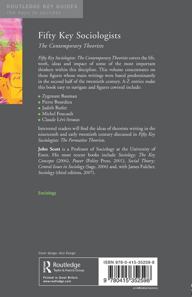 Produktbild: Fifty Key Sociologists