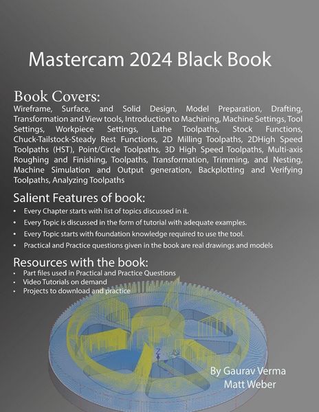 Produktbild: Mastercam 2024 Black Book