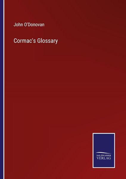Produktbild: Cormac's Glossary