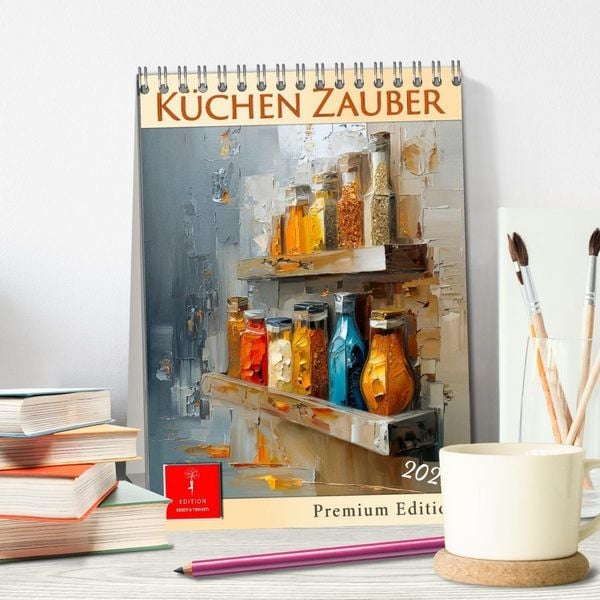 Produktbild: K&uuml;chen Zauber (Tischkalender 2027 DIN A5 hoch), CALVENDO Monatskalender