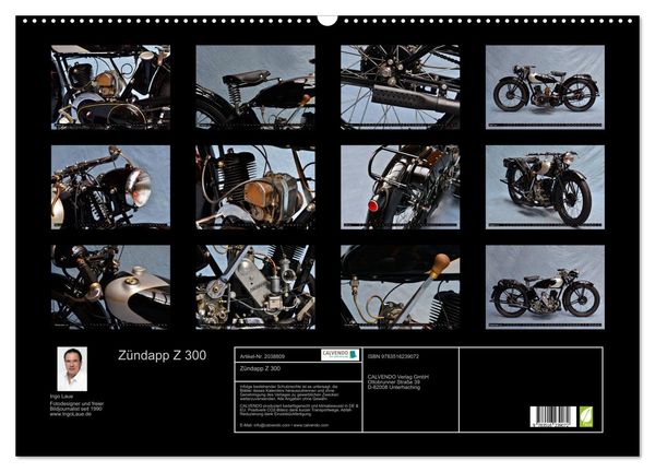 Produktbild: Z&uuml;ndapp Z 300 (Wandkalender 2026 DIN A2 quer), CALVENDO Monatskalender