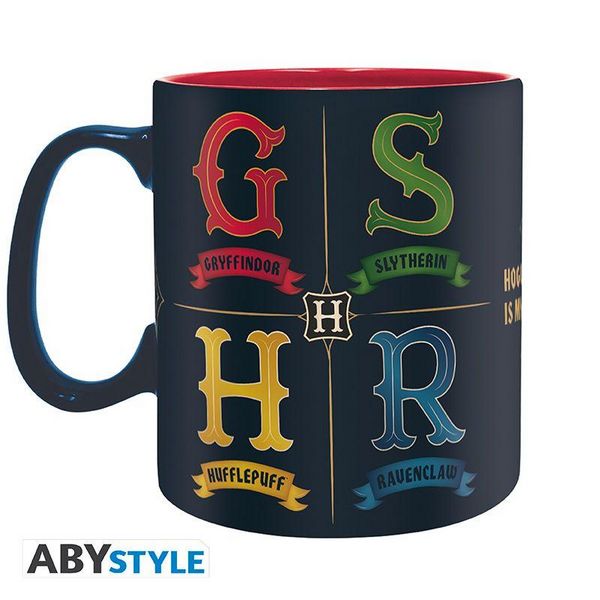 Produktbild: HARRY POTTER - Mug - 460 ml - Houses - cardboard box