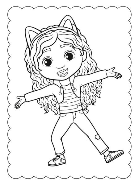 Produktbild: Gabby's Dollhouse: Schnurr-tastisches Malbuch
