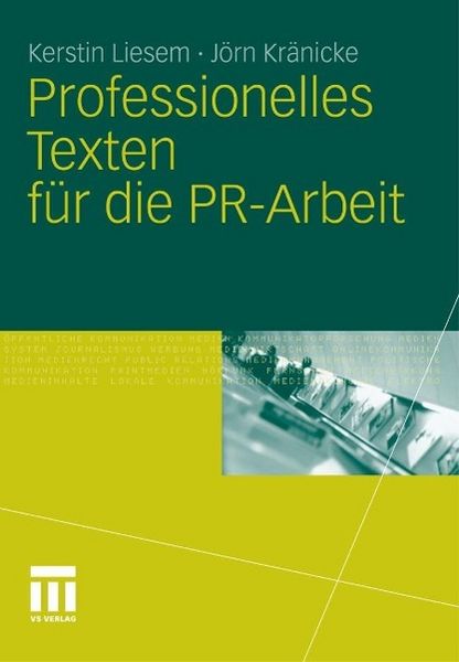 Produktbild: Professionelles Texten f&uuml;r die PR-Arbeit