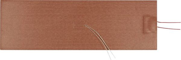 Thermo TECH Silikon Heizfolie selbstklebend 230 V/DC, 230 V/AC 600 W Schutzart IPX7 (L x B) 300 mm x 100 mm
