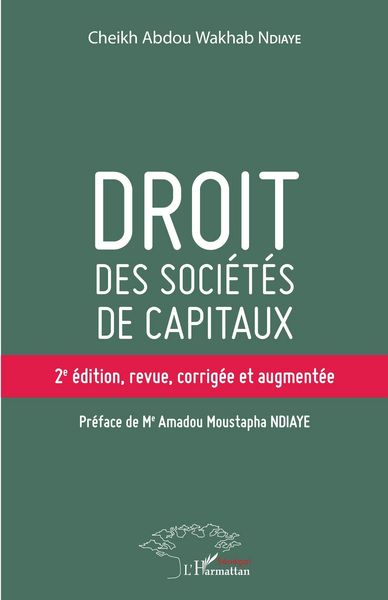 Produktbild: Droit des soci&eacute;t&eacute;s de capitaux (2e &eacute;d)