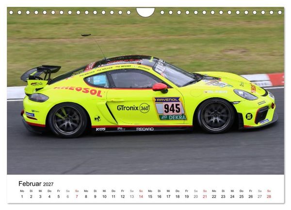 Produktbild: Motorsport aus Zuffenhausen (Wandkalender 2027 DIN A4 quer), CALVENDO Monatskalender