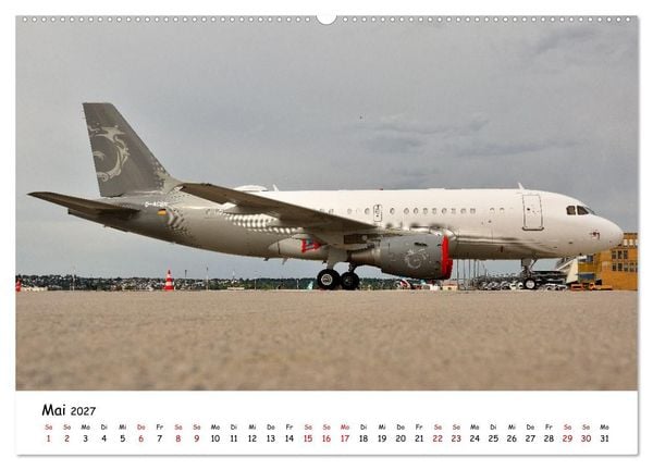 Produktbild: Ein Jahr in der Welt der Luftfahrt (hochwertiger Premium Wandkalender 2027 DIN A2 quer), Kunstdruck in Hochglanz