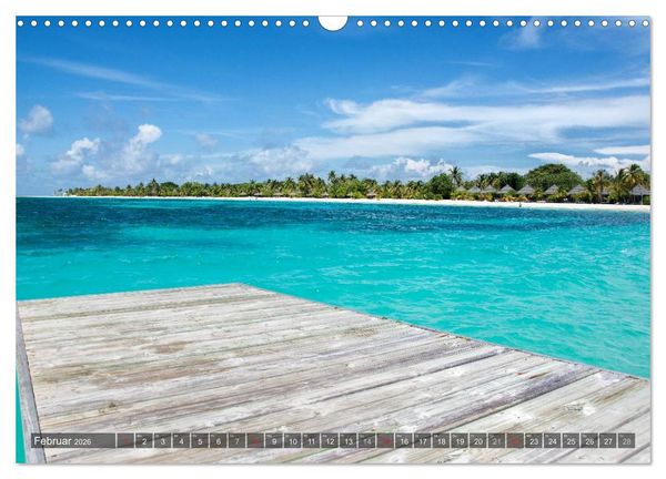 Produktbild: Malediven - Inseltraum im Paradies (Wandkalender 2026 DIN A3 quer), CALVENDO Monatskalender