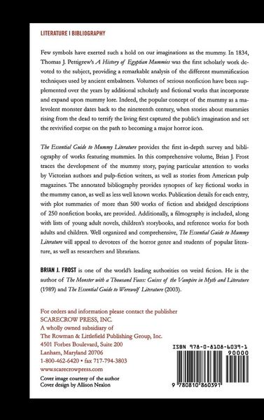 Produktbild: Essential Guide to Mummy Literature