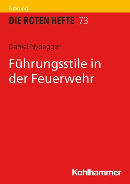 Produktbild: F&uuml;hrungsstile in der Feuerwehr