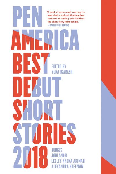 Produktbild: PEN America Best Debut Short Stories 2018