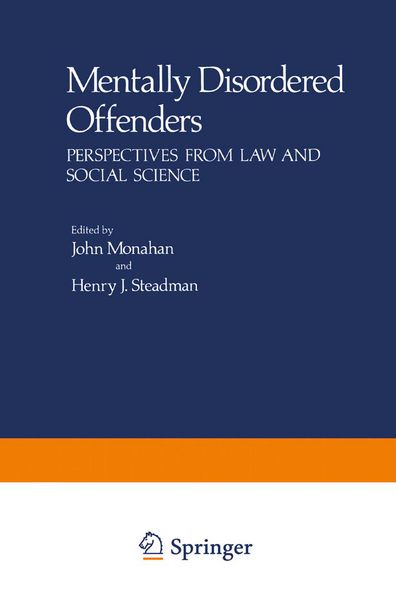 Produktbild: Mentally Disordered Offenders