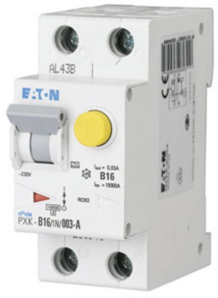 Eaton 236964 FI-Schutzschalter/Leitungsschutzschalter 2polig 16A 0.03A 240 V/AC
