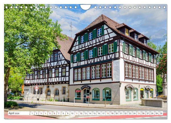 Produktbild: Sindelfingen Impressionen (Wandkalender 2026 DIN A4 quer), CALVENDO Monatskalender