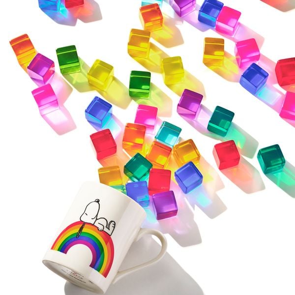 Snoopy Tasse „Rainbow"
