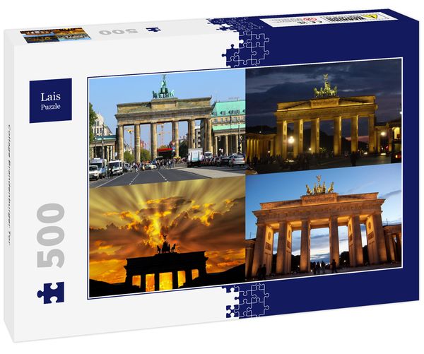 Lais Puzzle Collage Brandenburger Tor 500 Teile