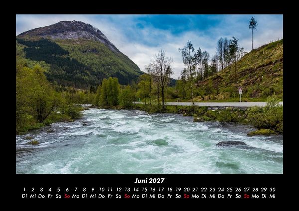 Produktbild: Berge 2027 Fotokalender DIN A3