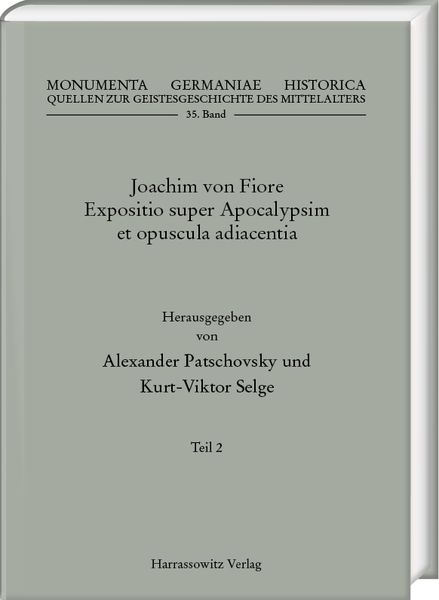 Produktbild: Joachim von Fiore, Expositio super Apocalypsim et opuscula adiacentia