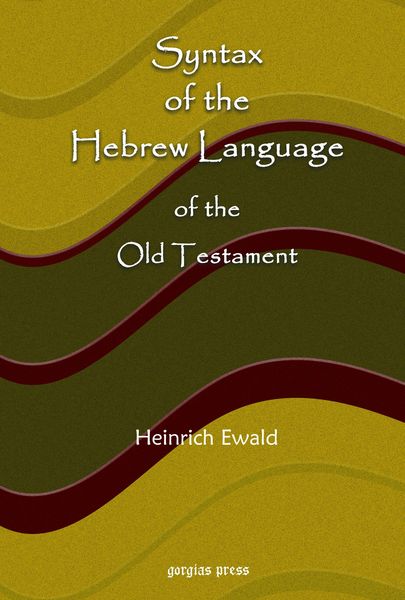 Produktbild: Syntax of the Hebrew Language of the Old Testament