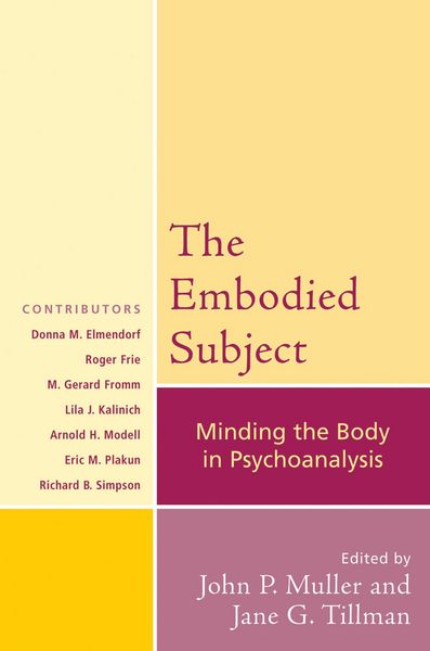 Produktbild: The Embodied Subject