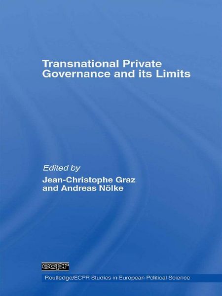 Produktbild: Transnational Private Governance and its Limits