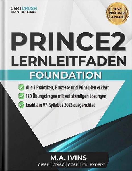 Produktbild: PRINCE2 7 Foundation Lernleitfaden
