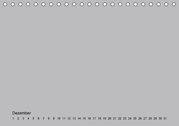 Produktbild: Geburtstags - Bastelkalender - Grau (Tischkalender immerw&auml;hrend DIN A5 quer)