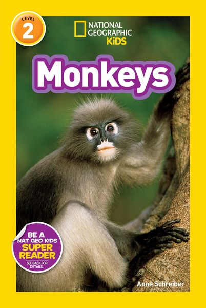 Produktbild: Monkeys (National Geographic Kids Readers, Level 2)
