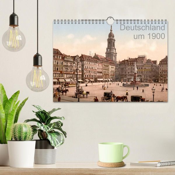 Produktbild: Deutschland um 1900 (Wandkalender 2027 DIN A4 quer), CALVENDO Monatskalender