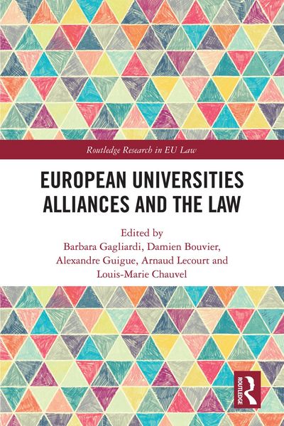 Produktbild: European Universities Alliances and the Law