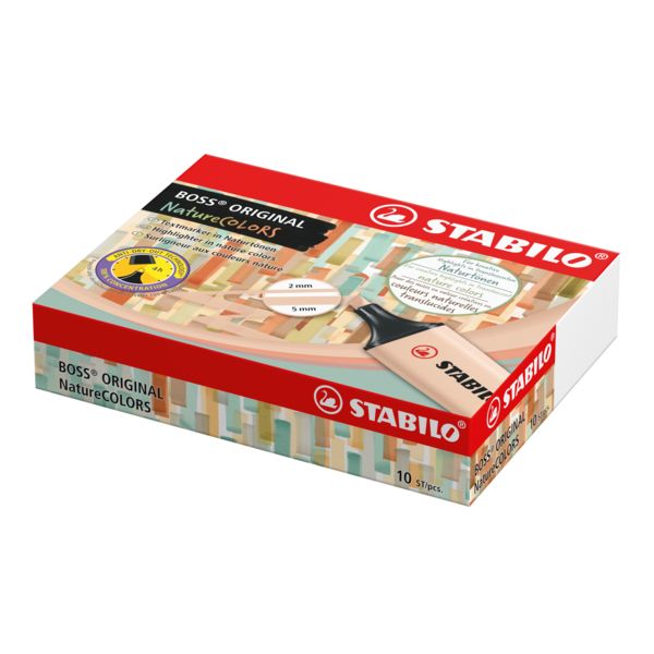 Produktbild: STABILO Textmarker BOSS ORIGINAL NatureCOL.