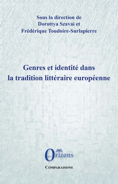 Produktbild: Genres et identite dans la tradition litteraire europeenne
