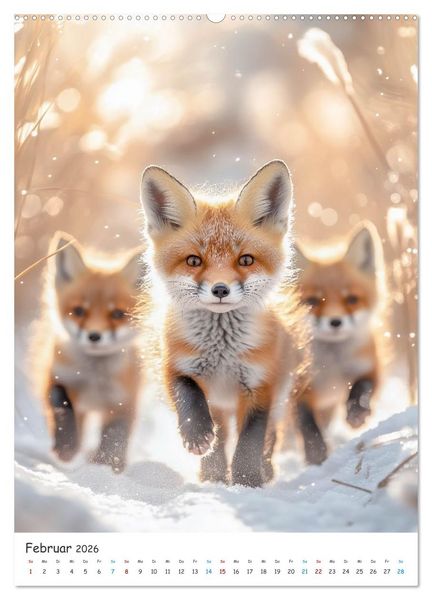 Produktbild: Zauber der Wildnis (Wandkalender 2026 DIN A2 hoch), CALVENDO Monatskalender