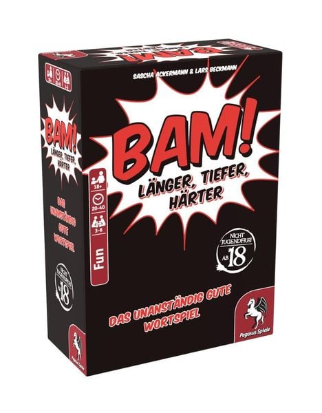 Produktbild: Pegasus - Bam! - Länger, Tiefer, Härter