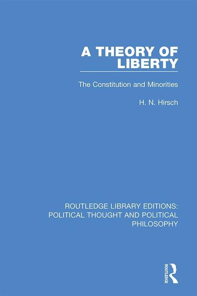 Produktbild: A Theory of Liberty
