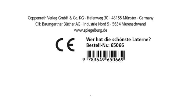 Produktbild: Wer hat die sch&ouml;nste Laterne?