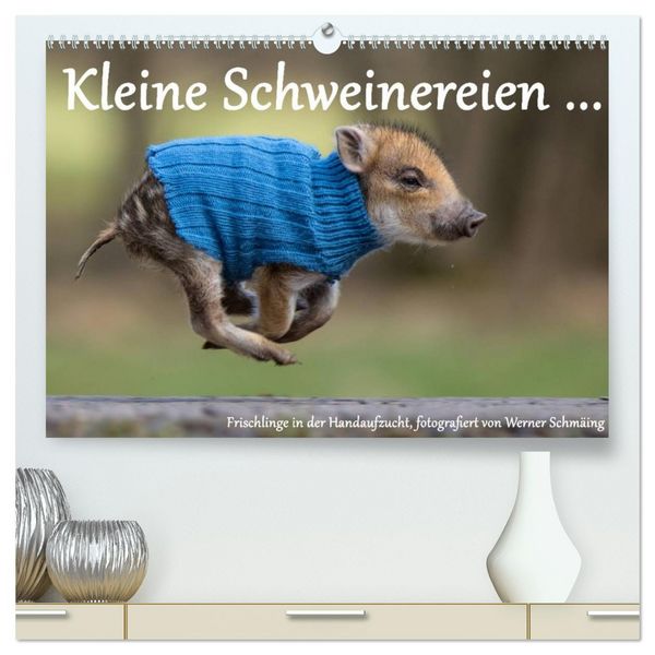 Produktbild: Kleine Schweinereien (hochwertiger Premium Wandkalender 2026 DIN A2 quer), Kunstdruck in Hochglanz